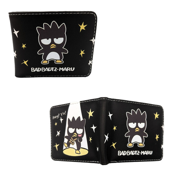 Bad Badtz-Maru Stars - Hello Kitty 4x5" BiFold Wallet Bad Badtz-Maru Stars - Hello Kitty 4x5" BiFold Wallet