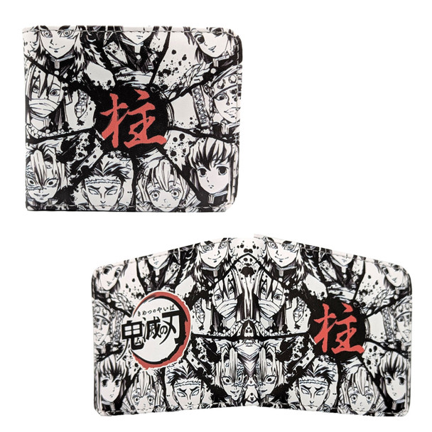 The Hashiras Manga Version - Demon Slayer 4x5" BiFold Wallet
