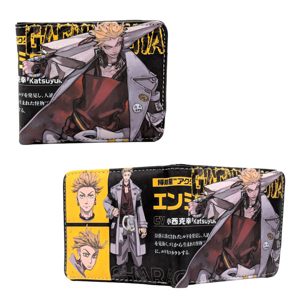 Enjin Style A - Gachiakuta 4x5" Bi-Fold Wallet