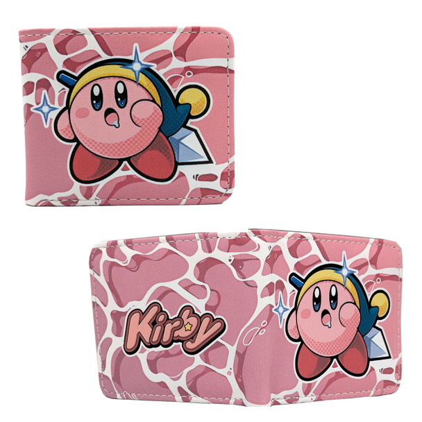 Kirby Sword Splash - Kirby 4x5" BiFold Wallet