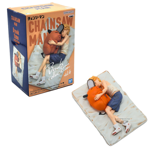 Denji & Pochita - Chainsaw Man 2" Break Time Collection Figure (Banpresto)
