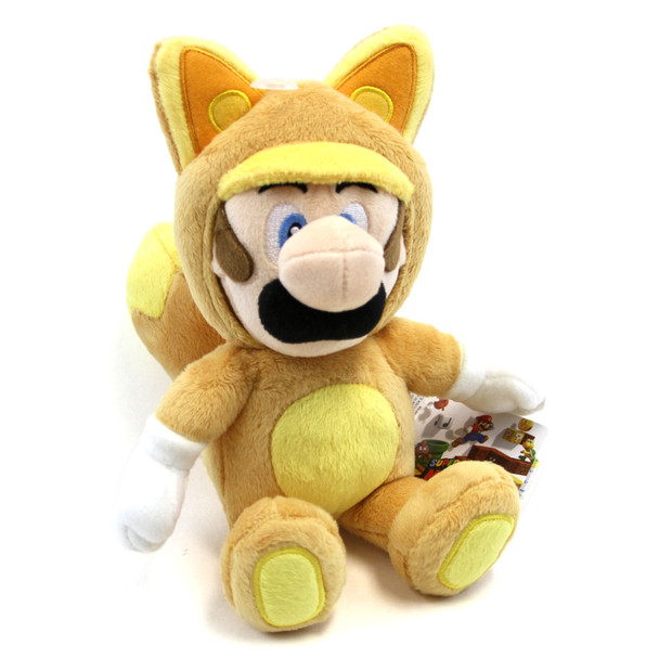 Kitsune Fox Luigi - Super Mario Bros 9" Plush (San-Ei) 1272