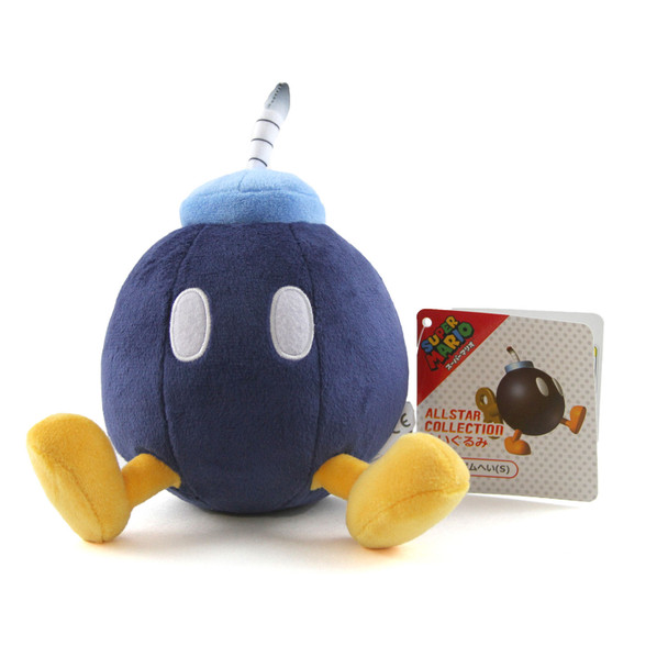 Bob Omb - Super Mario Bros 6" Plush (San-Ei) 1429