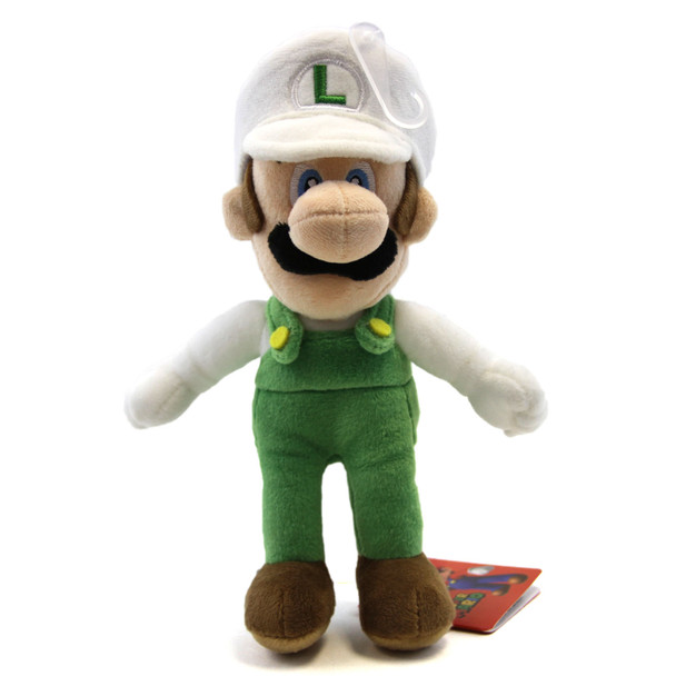 Fire Luigi - Super Mario Bros 9" Plush (San-Ei) 1250