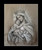 Mary and Jesus of Notre Dame 8x10