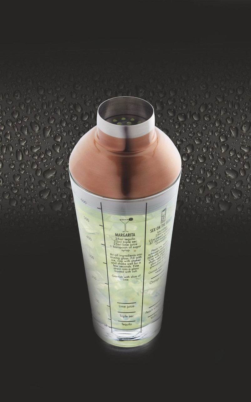 BarCraft Boston 650ml Cocktail Shaker Lifetime Brands Europe