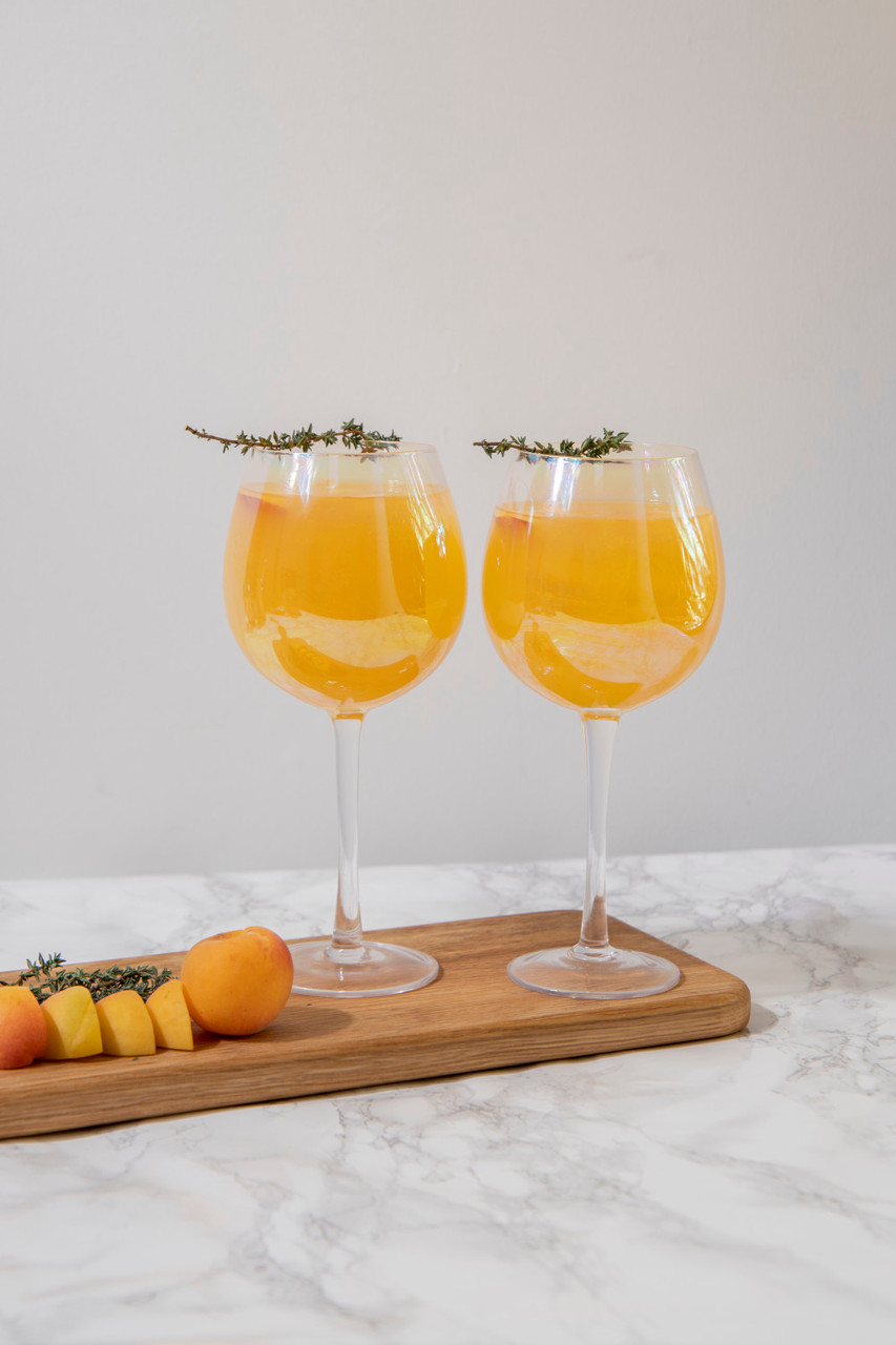 BarCraft Set of Two Iridescent Gin Glasses Lifetime Brands Europe