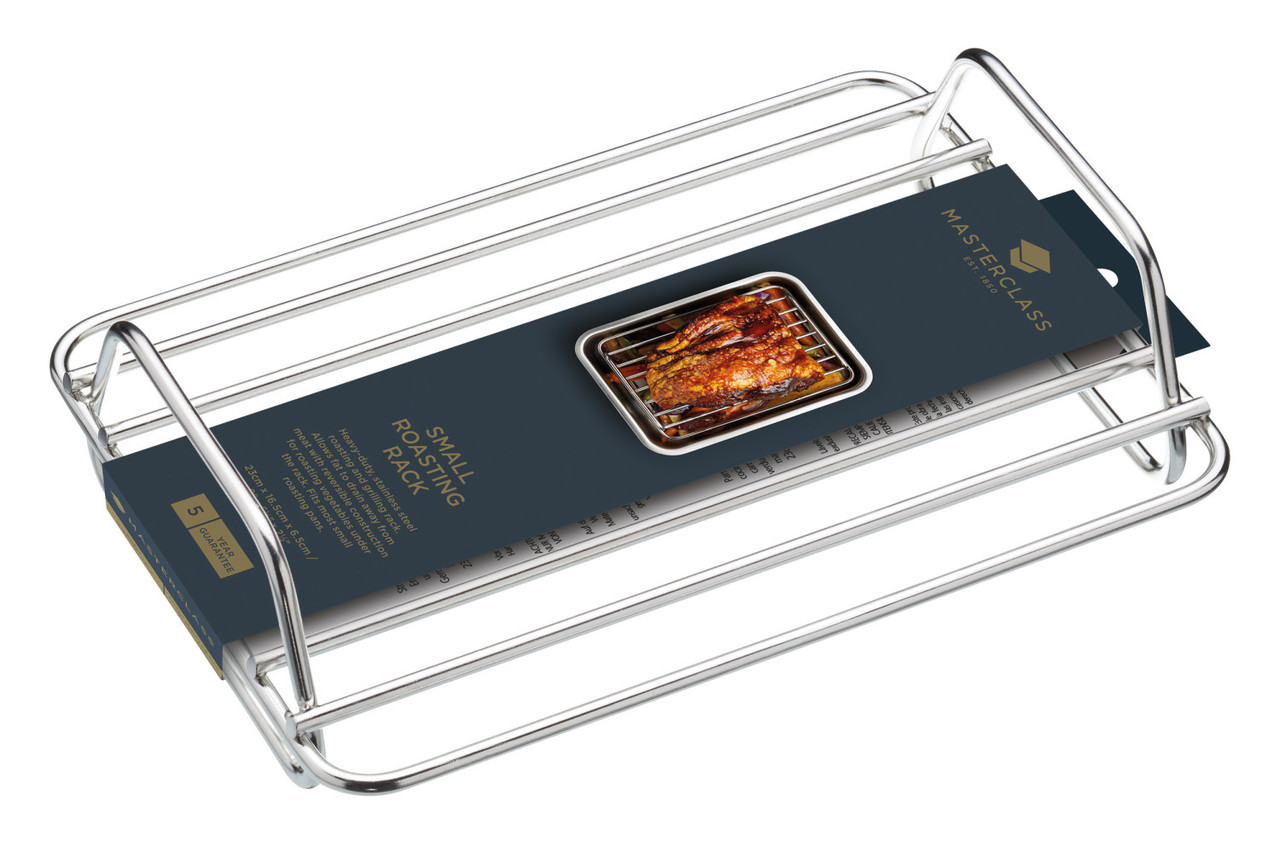 MasterClass Stainless Steel Small Roasting Rack - Lifetime Brands Europe