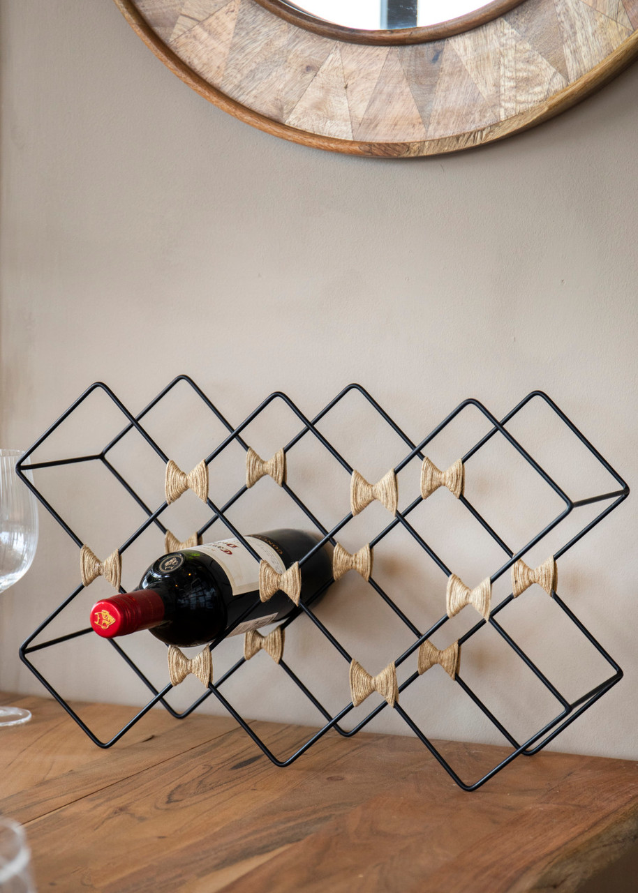 BarCraft Iron Wire Wine Rack - Lifetime Brands Europe