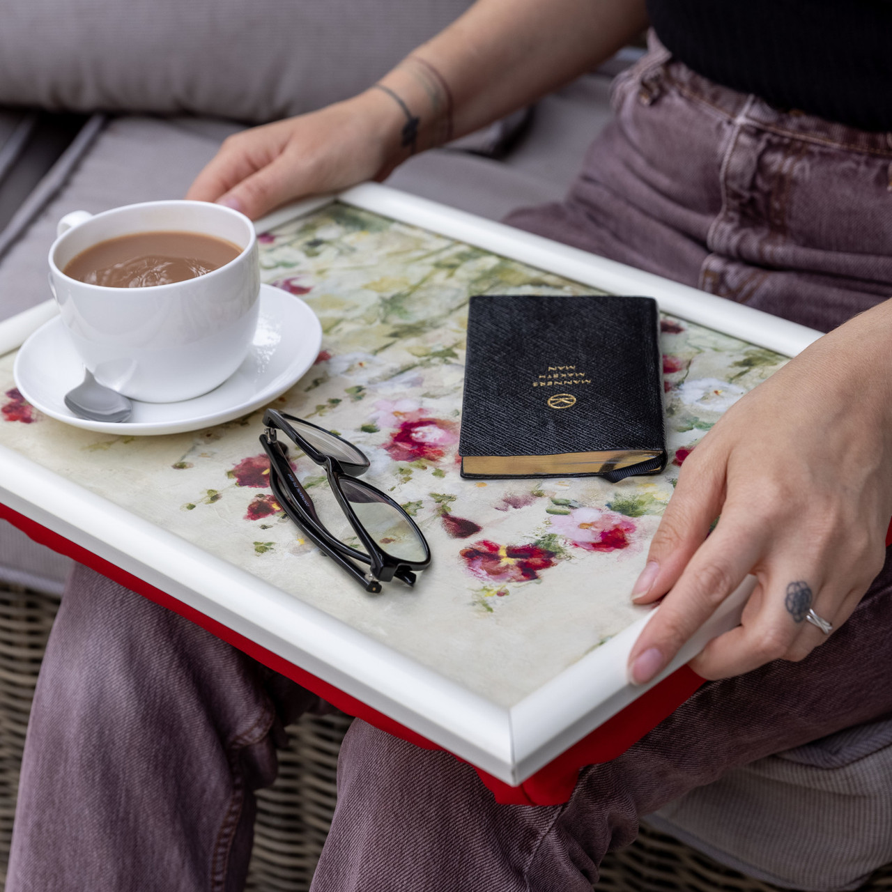 Creative Tops Wild Field Poppies Laptray Lifetime Brands Europe