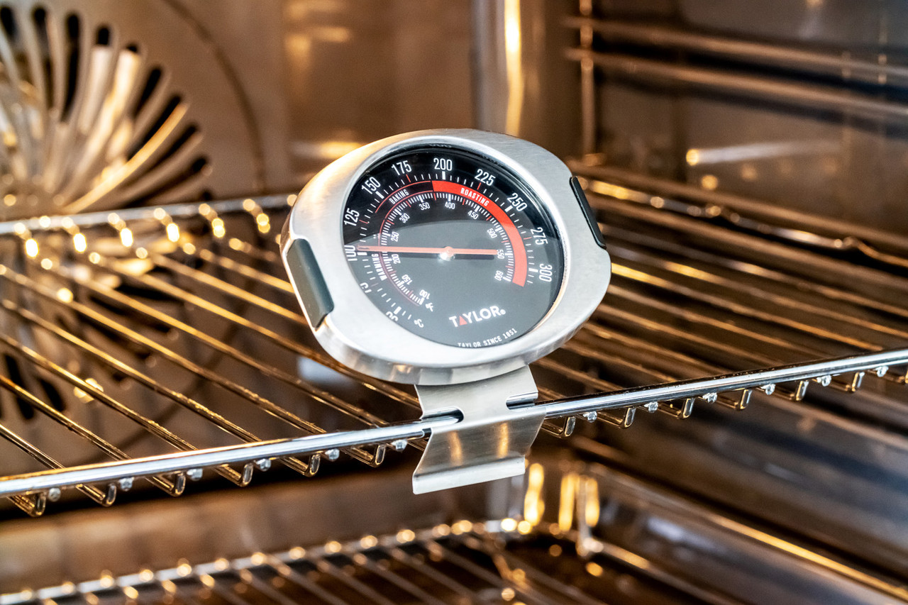 Taylor Pro Stainless Steel Leave-In Oven Thermometer - Lifetime Brands