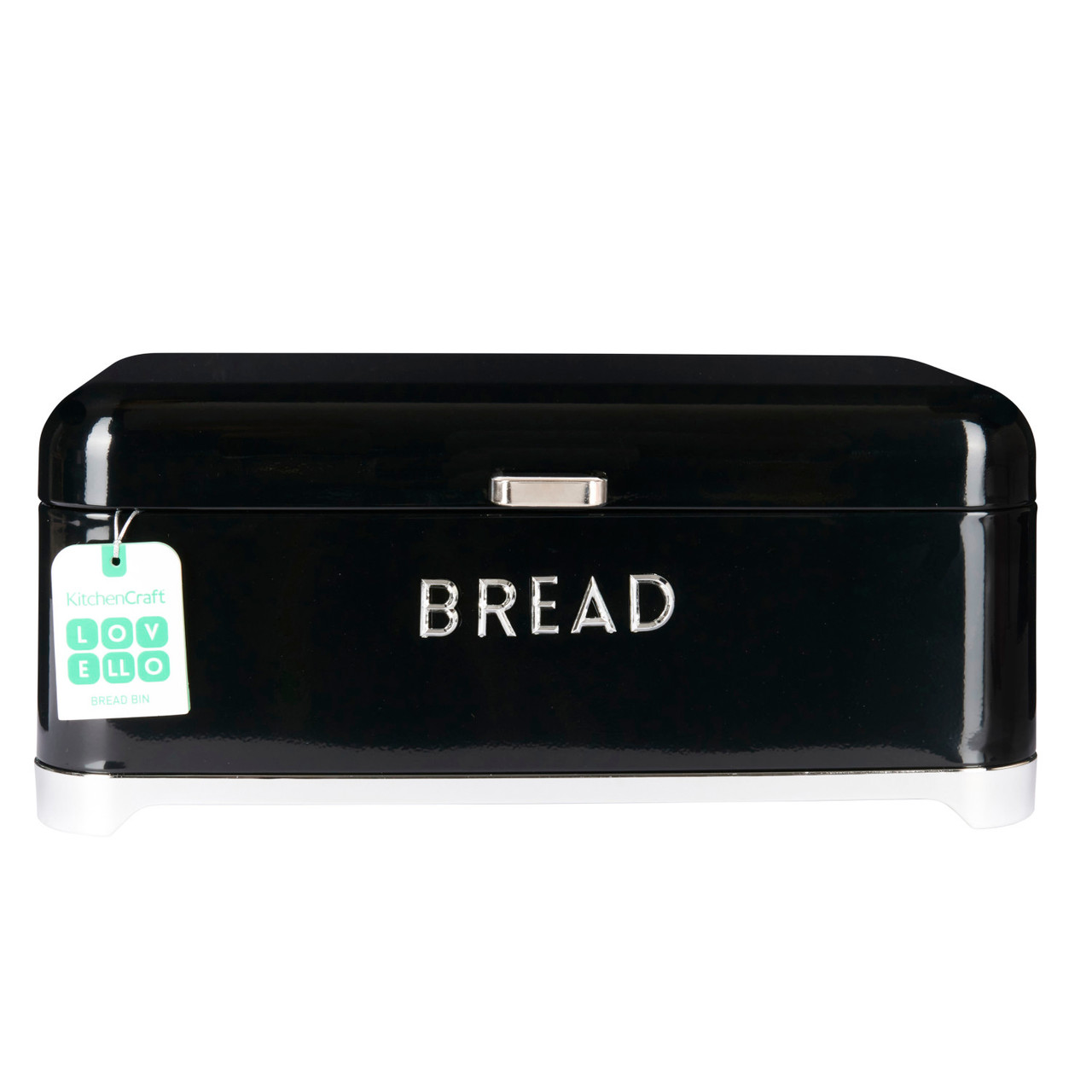 Lovello Black Bread Bin Lifetime Brands Europe