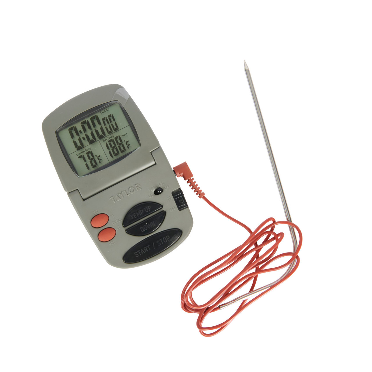 Taylor Pro Digital Probe Thermometer and Timer