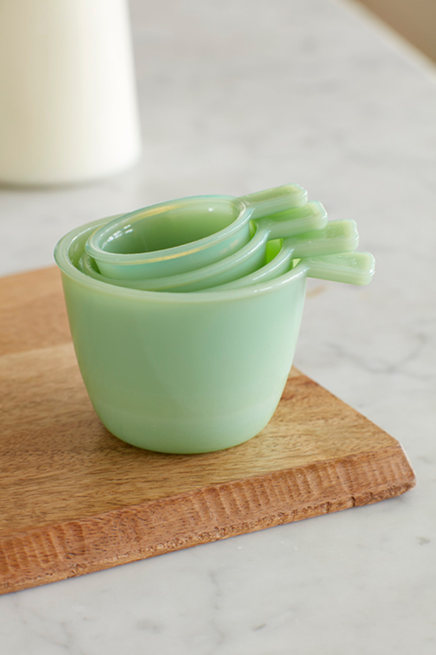 KitchenCraft Serenity Milk Glass Measuring Cups Lifetime Brands Europe