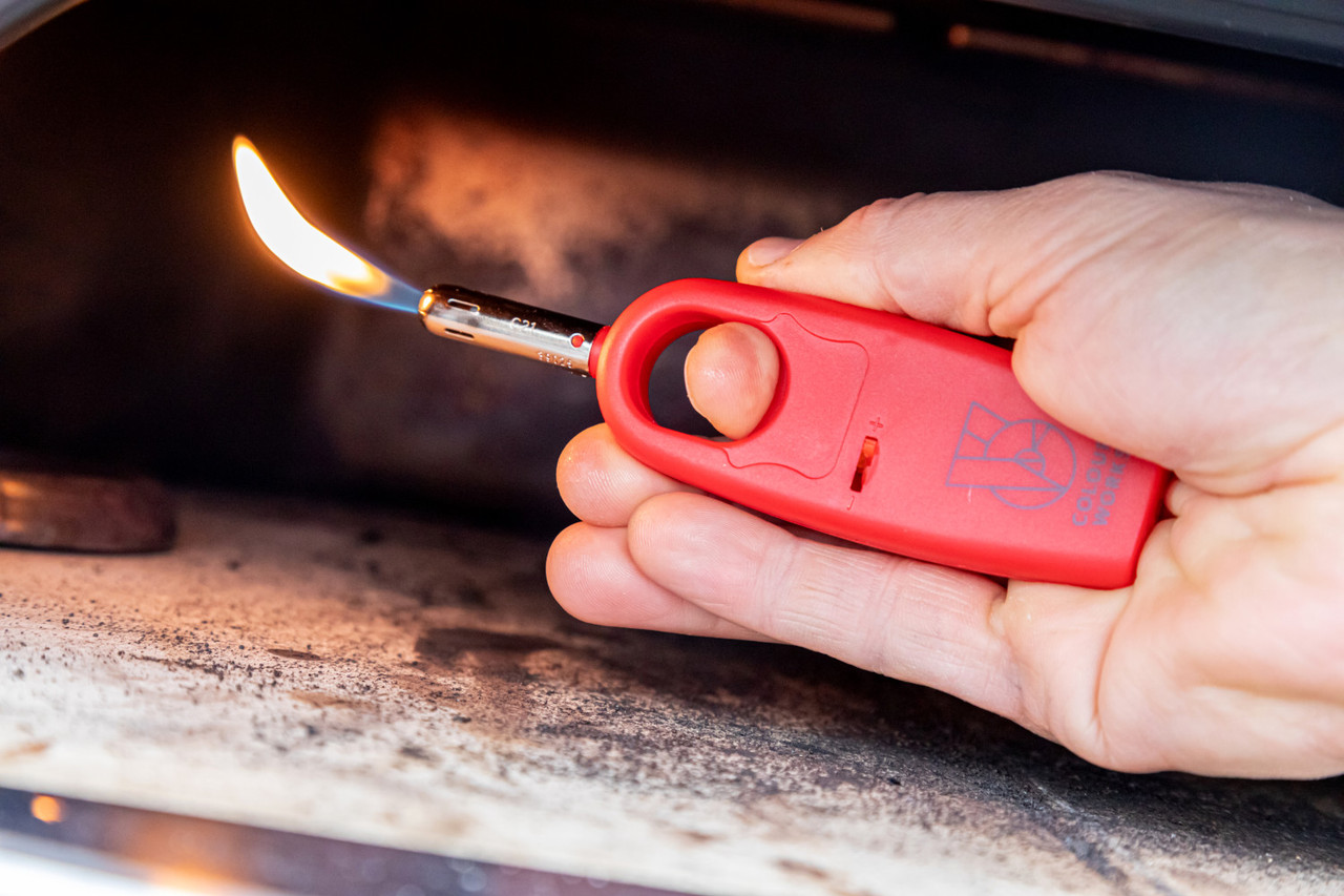 Colourworks Display of 20 Gas Lighters Lifetime Brands Europe