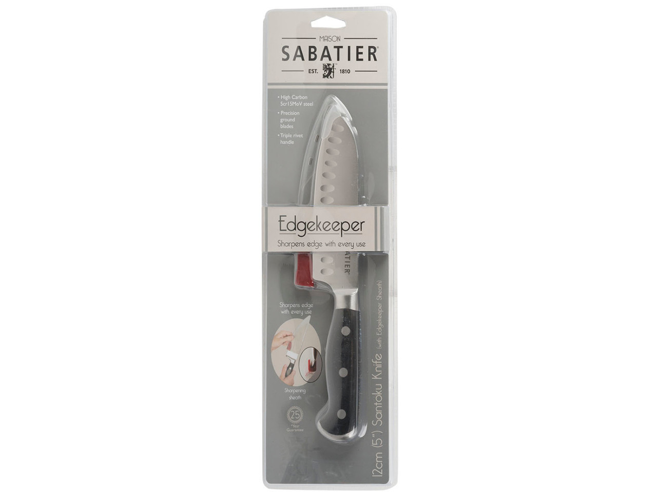 Sabatier Maison Edgekeeper 5" Santoku Knife Lifetime Brands Europe