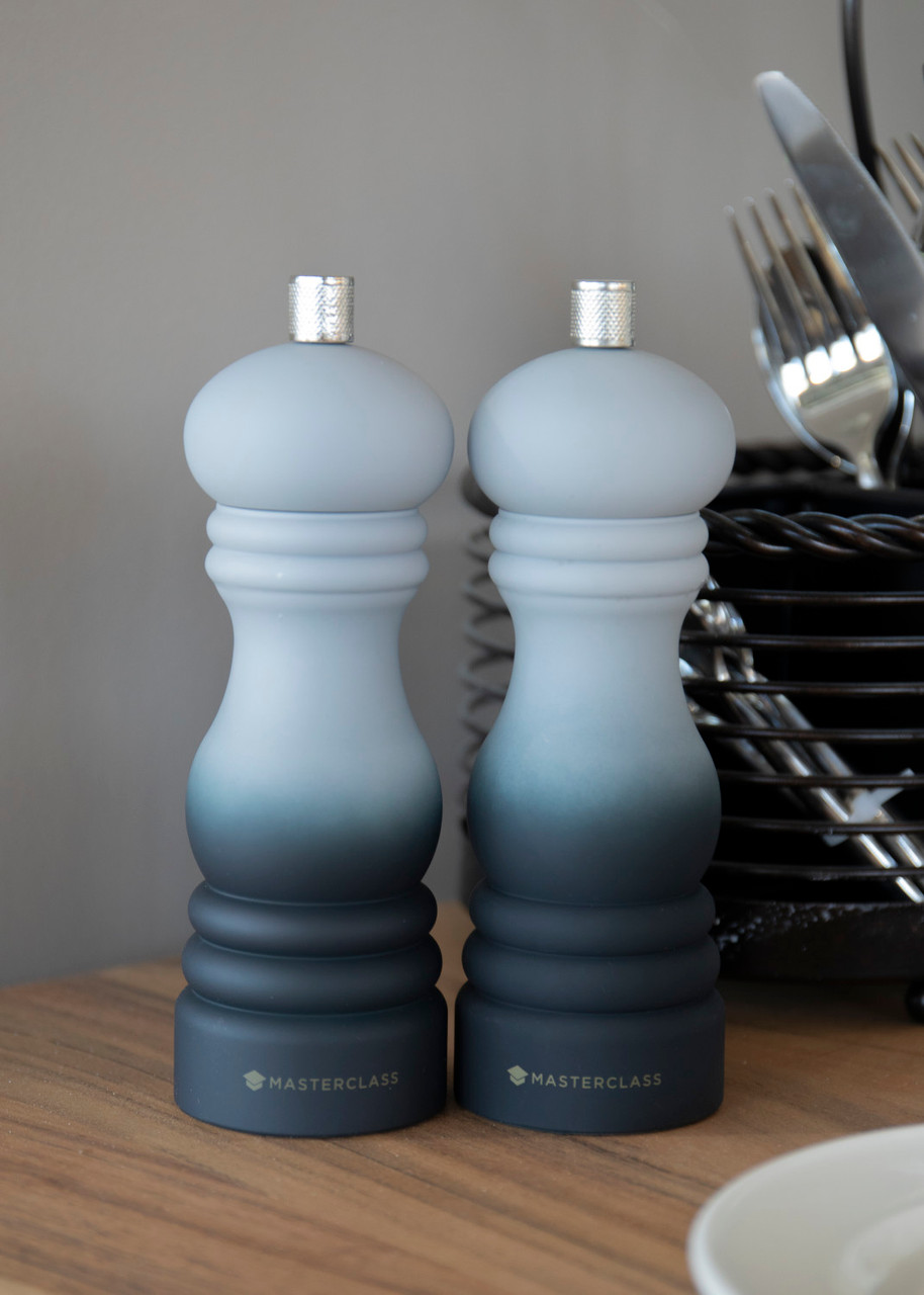 MasterClass Salt or Pepper Mill (17cm) Grey OmbrÃ© Lifetime Brands