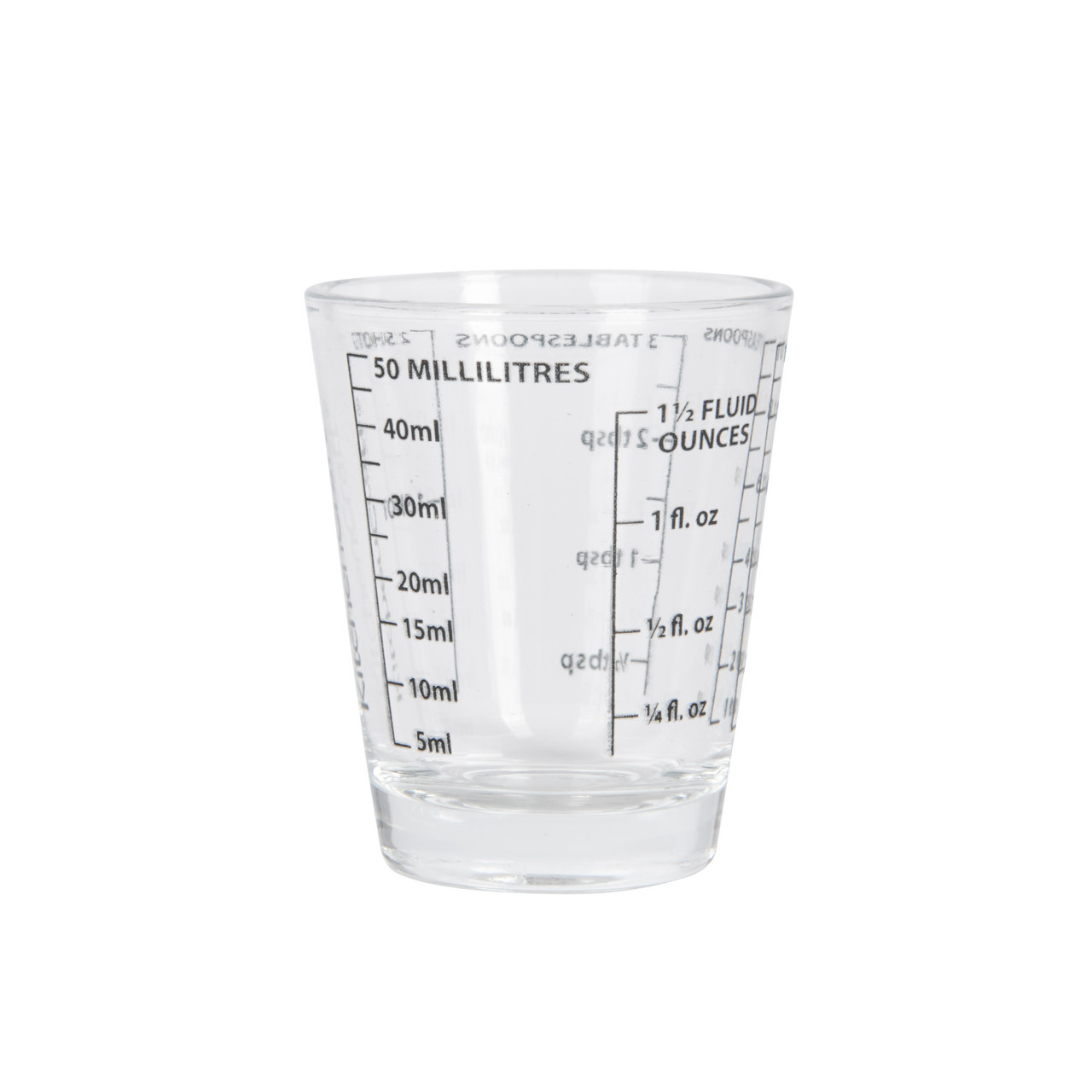 Blue Mini Measure KitchenCraft Display of 18 Glass Mini Measures - Lifetime Brands Europe