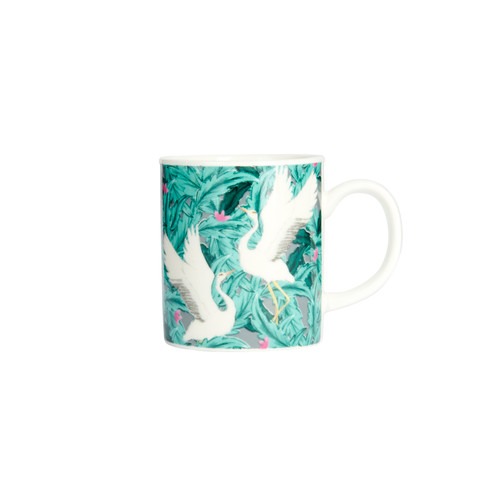 KitchenCraft 80ml Espresso Mug Exotic Crane Design