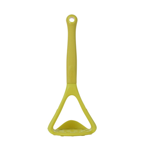 Colourworks Potato Masher with Built-In Scoop, Green