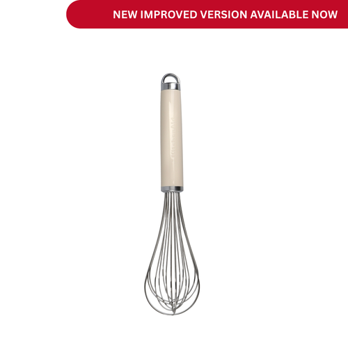 KitchenAid Stainless Steel Whisk - Almond Cream - DISCONTINUED ITEM - PLEASE CLICK BELOW FOR THE NEW IMPROVED VERSION