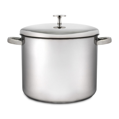 MasterClass Stainless Steel Stockpot, 11L