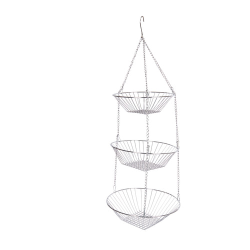 KitchenCraft Three Tier Hanging Vegetable / Fruit Basket