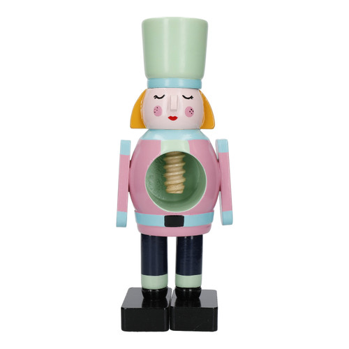 KitchenCraft The Nutcracker Collection Wooden Female Nutcracker