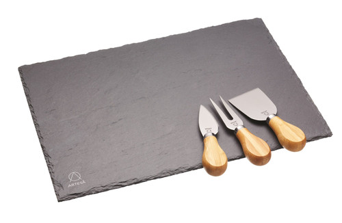 Artesà Cheese Platter & Knife Set