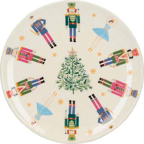 KitchenCraft The Nutcracker Collection Nutcracker Canape Plate