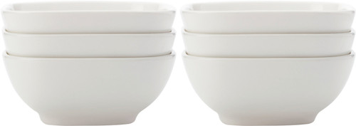 Maxwell & Williams White Basics Small Square Bowls, Set of 6