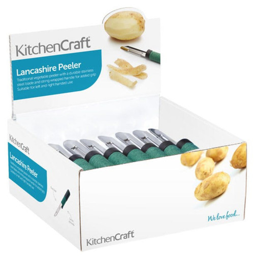 KitchenCraft Display of Twenty-Four Lancashire Peelers