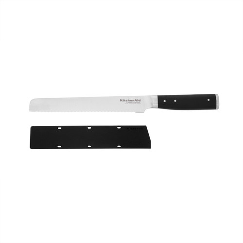 KitchenAid Gourmet 20cm / 8 Inch Bread Cutting Knife, Sharp High-Carbon Japanese Steel