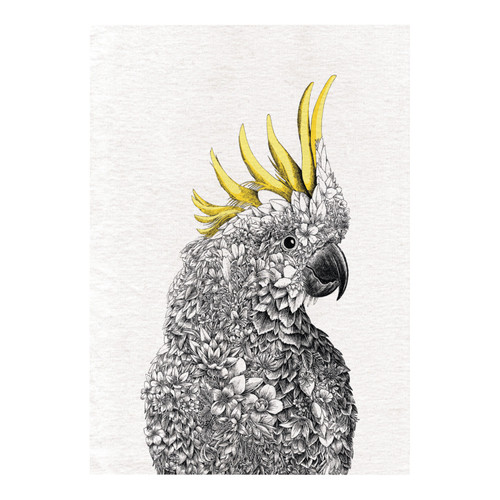 Maxwell & Williams Marini Ferlazzo Sulphur-crested Cockatoo Tea Towel