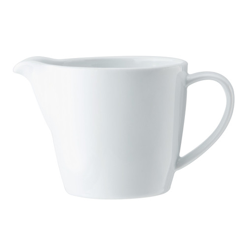 Mikasa Chalk Porcelain Milk Jug, 270ml, White