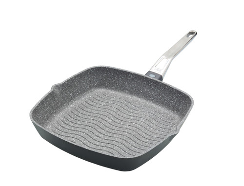 MasterClass Cast Aluminium Grill Pan, 28cm