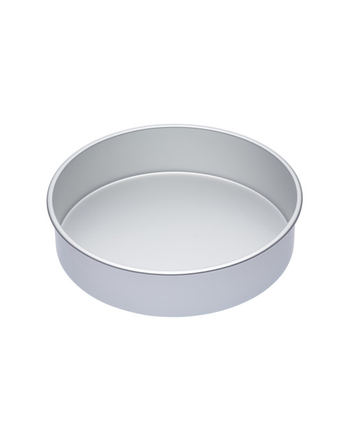MasterCraft Silver Anodised Round Deep Cake Pan 30cm