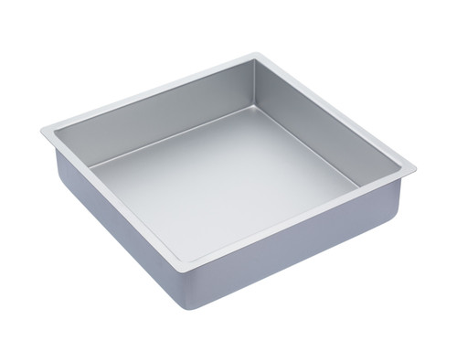 MasterCraft Silver Anodised Square Deep Cake Pan 30.5cm