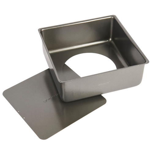 MasterCraft Heavy Loose Base Square Deep Cake Pan 21cm
