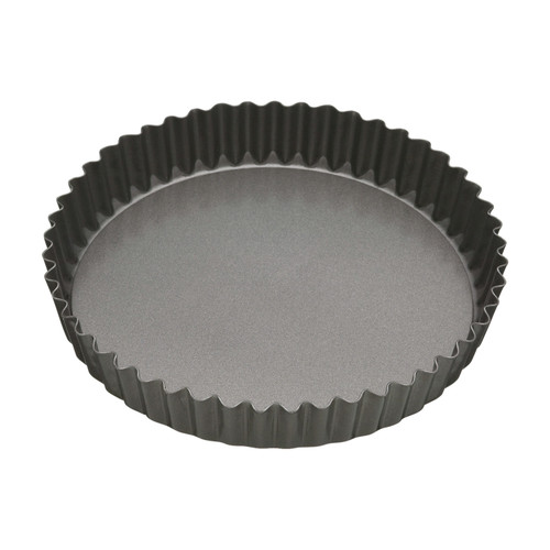 MasterCraft Heavy Loose Base Round Flan/Quiche Pan 25cm