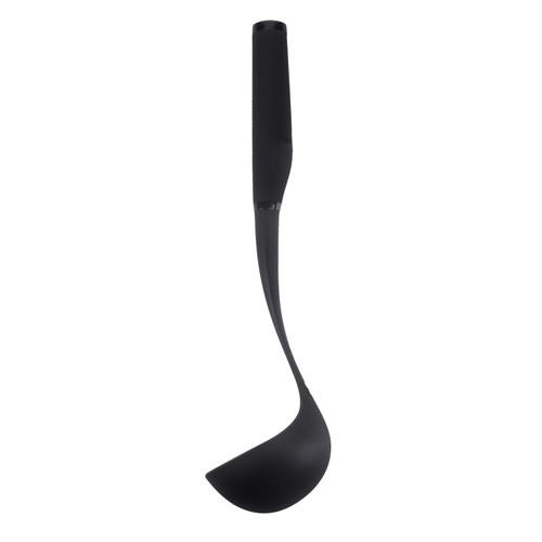 KitchenAid Soft Touch Ladle Nylon Black