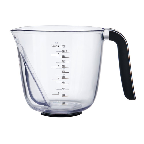 KitchenAid 3pc Angled Measuring Jug Set – Black