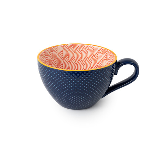 Mikasa Red and Blue Arc Stoneware Mug, 330ml