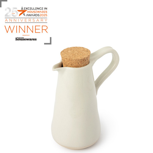 Jamie Oliver Big Love Delightful Drizzler, 450ml, White, Stoneware