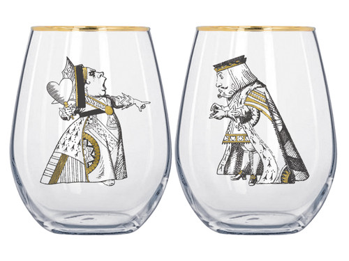 Victoria And Albert Alice In Wonderland Set of 2 Tumblers