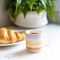 KitchenCraft Espresso Mug Soleada Stripe Design