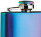 BarCraft Exotic Rainbow Hip Flask with Easy Pour Funnel