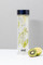 BUILT Tiempo 450ml Insulated Water Bottle, Borosilicate Glass / Stainless Steel - Midnight Blue