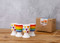 KitchenCraft Rainbow Egg Cups, Set of 4