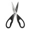 KitchenAid Multi-Purpose Scissors, Easy Grip Stainless Steel Kitchen Shears – Black